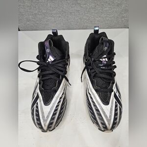 Adidas freak spark MD 23 black Football Cleats. Youth shoes Size 6.